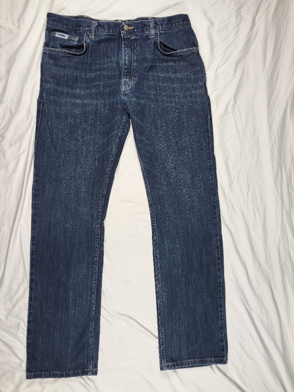 Tyndale Jeans Men’s 35x34 Blue Fire Resistant Denim USA Cat 2 Workwear Outdoor